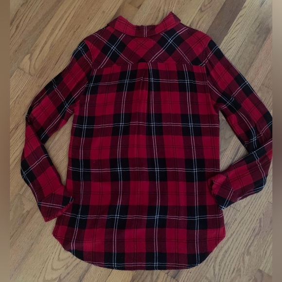 TWO like new RAILS button up plaid tops - Celeb Fave! - S & M - Each ret: $178 - Picture 4 of 12